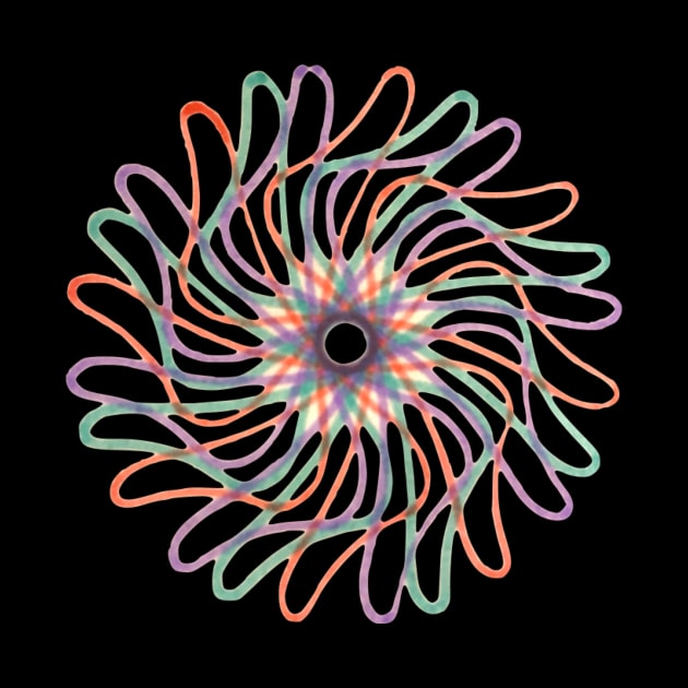 Spirograph Pinwheel Pattern by Travelling_Alle