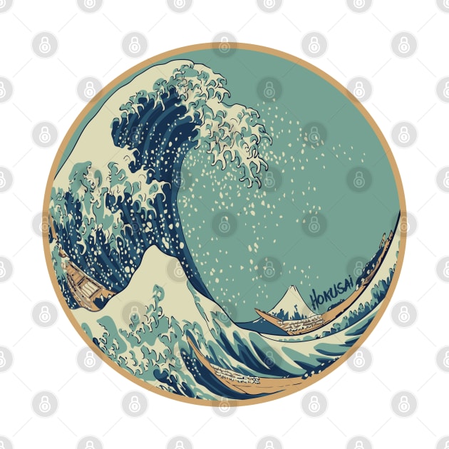 La vague japonaise N°6 by couleur365