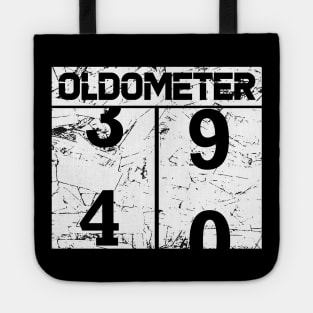 Oldometer 40th birthday Tote