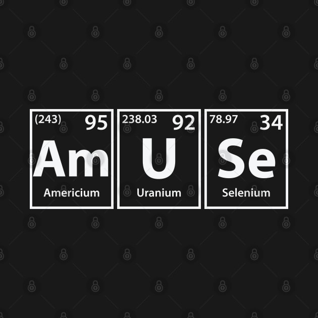 Amuse (Am-U-Se) Periodic Elements Spelling by cerebrands