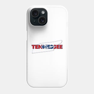 Tennessee Colored State Letters Phone Case