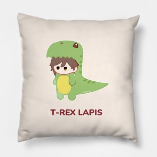 Genshin Impact - T-Rex Lapis Zhongli Pillow