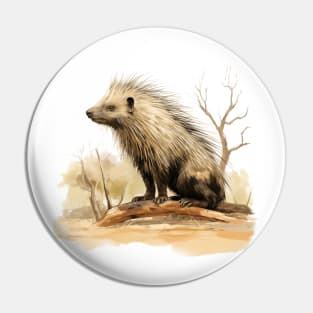 Porcupine Pin