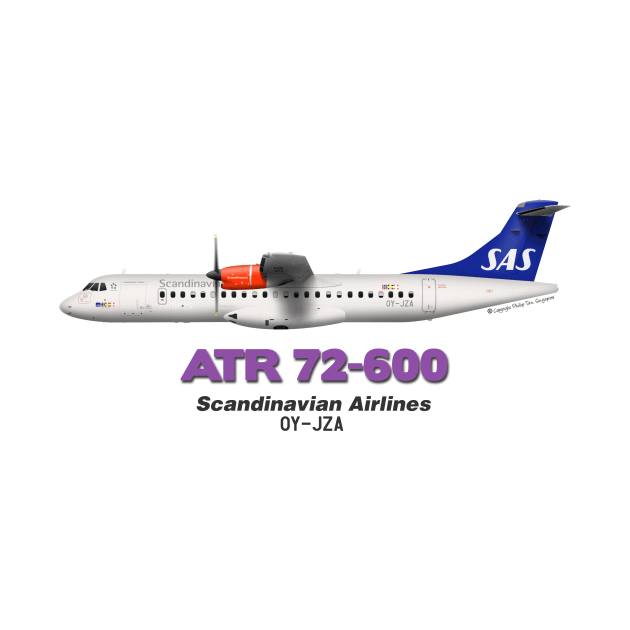 Avions de Transport Régional 72-600 - Scandinavian Airlines by TheArtofFlying