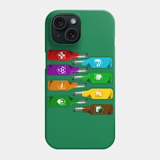 Zombie Perks Take Your Pick on Emerald Green Phone Case