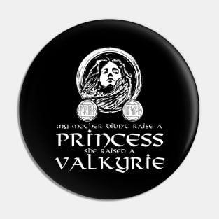 Valkyrie - Medieval Norse Mythology Viking Valhalla Myth Pin