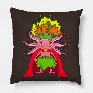 Axolotl Chief Pillow