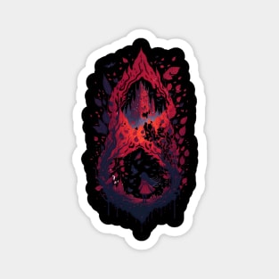 Wizard Fantasy Art Magnet