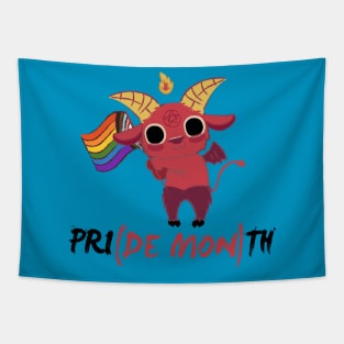 pride month ,pride demon Tapestry