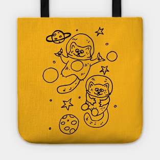 Cats in space Tote