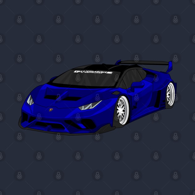 lamborghini huracan NAVY by VENZ0LIC