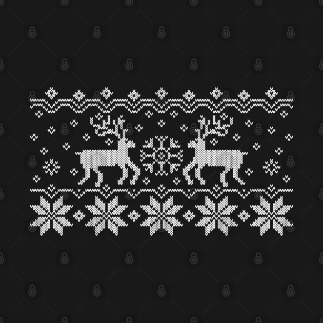 Jacquard with Reindeers by olgart