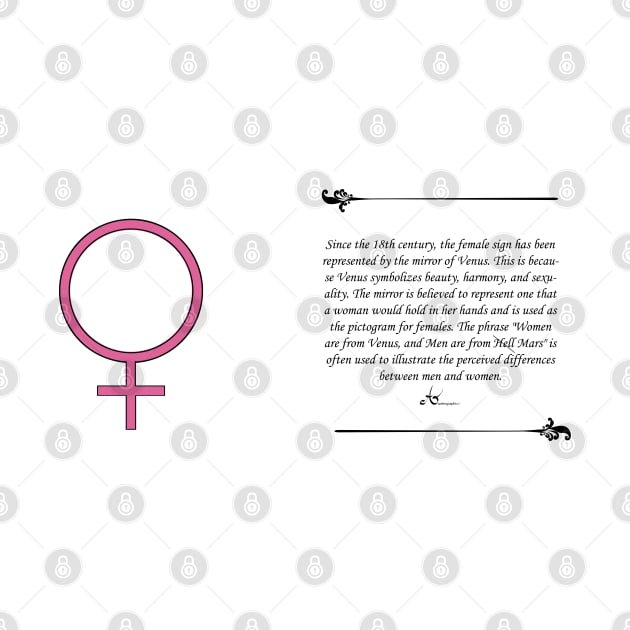 Symbol of Venus Female Sign with Explanation by Symbolsandsigns