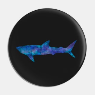 Shark Silhouette Pin