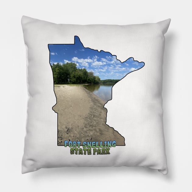 Minnesota - Fort Snelling State Park Pillow by gorff