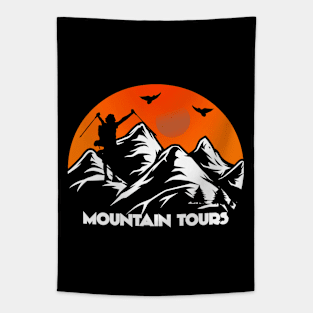 Mountain Tours Tapestry