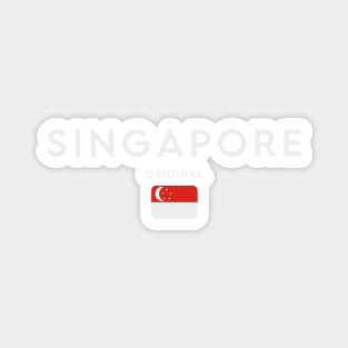 Singapore flag, singaporean flag Magnet