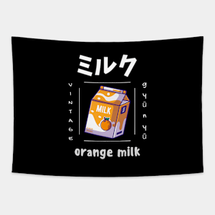 Milk Japan Japanese Vintage Since Retro Established Tapestry