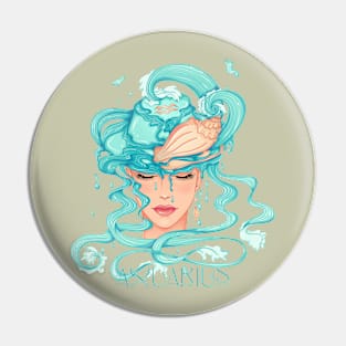 Aquarius Pin