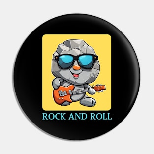 Rock and Roll | Rock Pun Pin