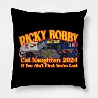 Ricky Bobby Cal Naughton 2024 Pillow