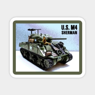 U.S. M4 Sherman Magnet