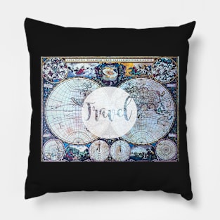 travel world map Pillow