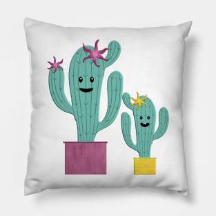 Cute colourful cactus design Pillow