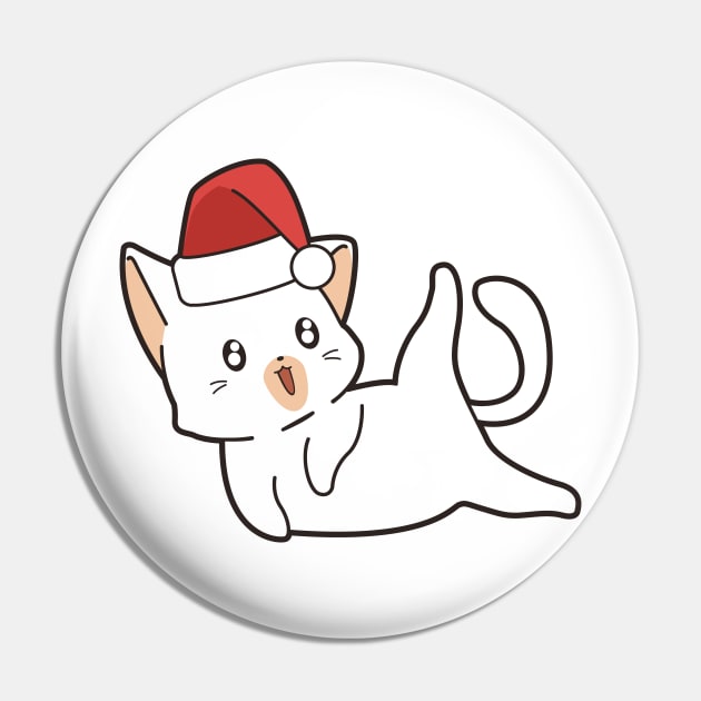 Chistmas Cat Pin by Johnny_Sk3tch