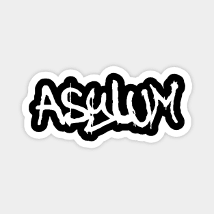 ASYLUM Signature Tee (Black) Magnet