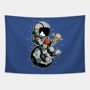 astronaut ice cream planet Tapestry