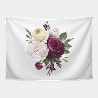 Flower , Colorful Flowers Design , beautiful flower , Floral Pattern Tapestry