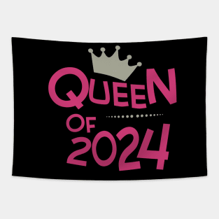 Queen Of 2024 Tapestry