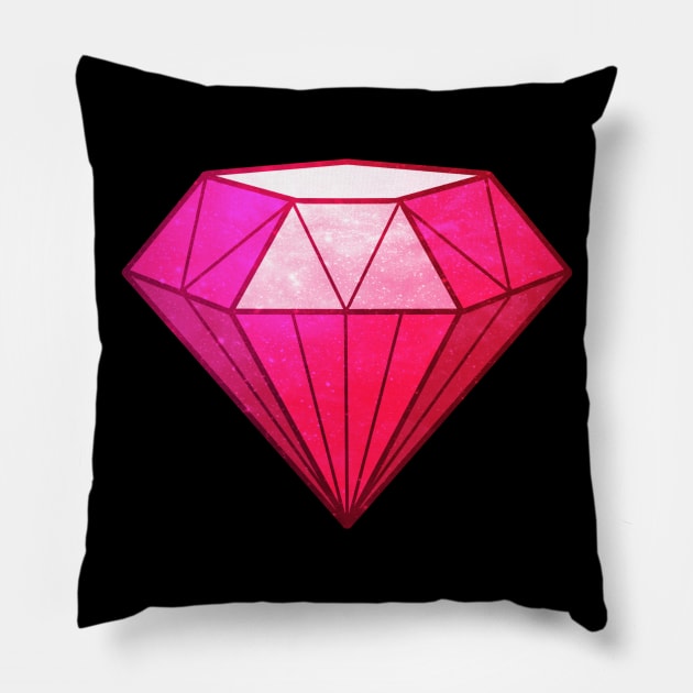 Pink Diamond's Gem - Steven Universe Pillow by heartcandii