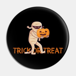 trick or treat mummy Pin