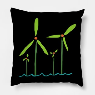 Wind Farm Pillow