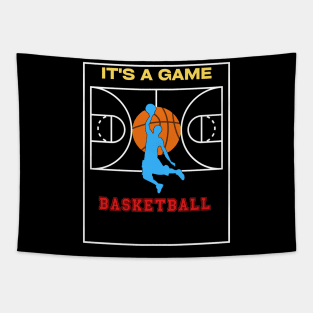 Basketball Lover Design Tapestry