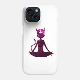 Satanic Yoga | Pink Yogi | Wear Satan Phone Case