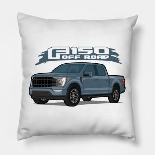 Car truck off road  f-150 grey Pillow