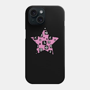 A Star In The Garden - Pink. Phone Case