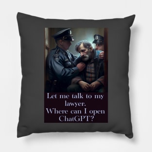 Let me talk to my lawyer... Pillow