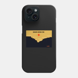 Badlands National Park Phone Case