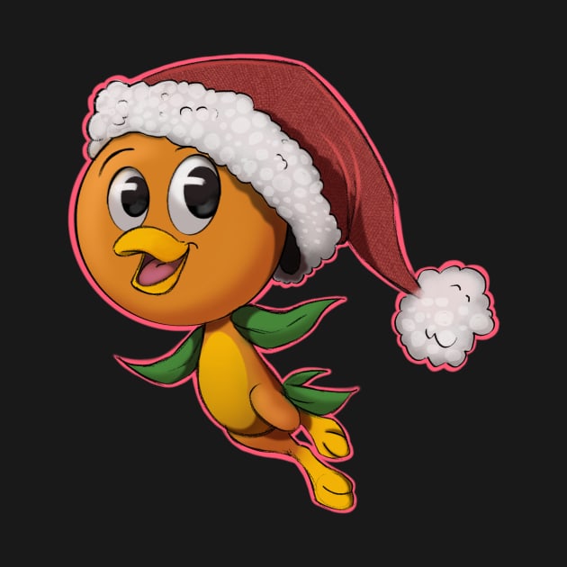 Holiday Orange Bird by AttractionsApparel