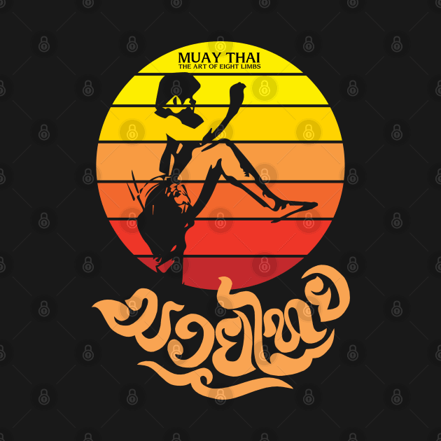 Muay Thai Boxing The Art of Eight Limbs by KewaleeTee