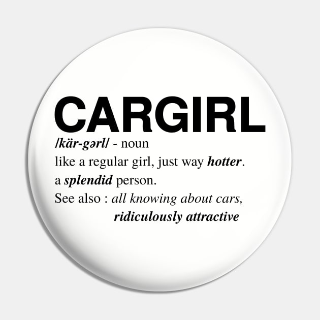 Car-Girl Pin by Riel