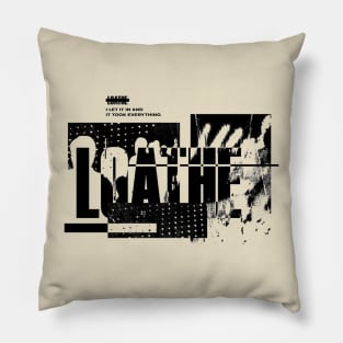 Vintage loathe Pillow