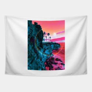 Sine Beach Tapestry