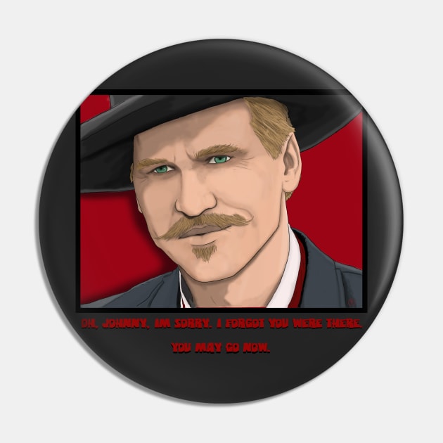 Doc Holiday Pin by Deadpoolinc