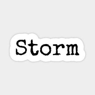 Storm - Inspirational Word of the Year Magnet