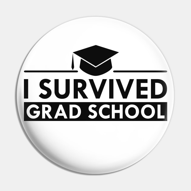 College Graduate - I survived med school Pin by KC Happy Shop